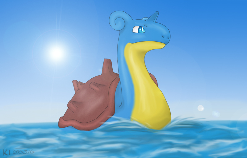 Laprásek: Lapras na moři