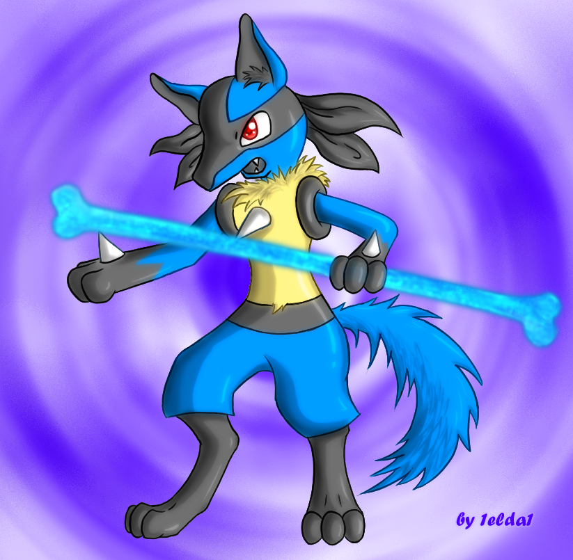 1elda1: Lucario pro RUKARIA