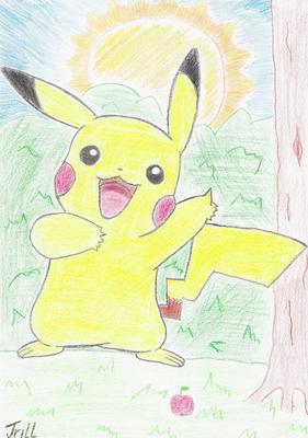 Trill: pikachu s palcem nahore ;)