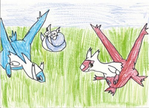 Gabi Empy: Latias a Latios