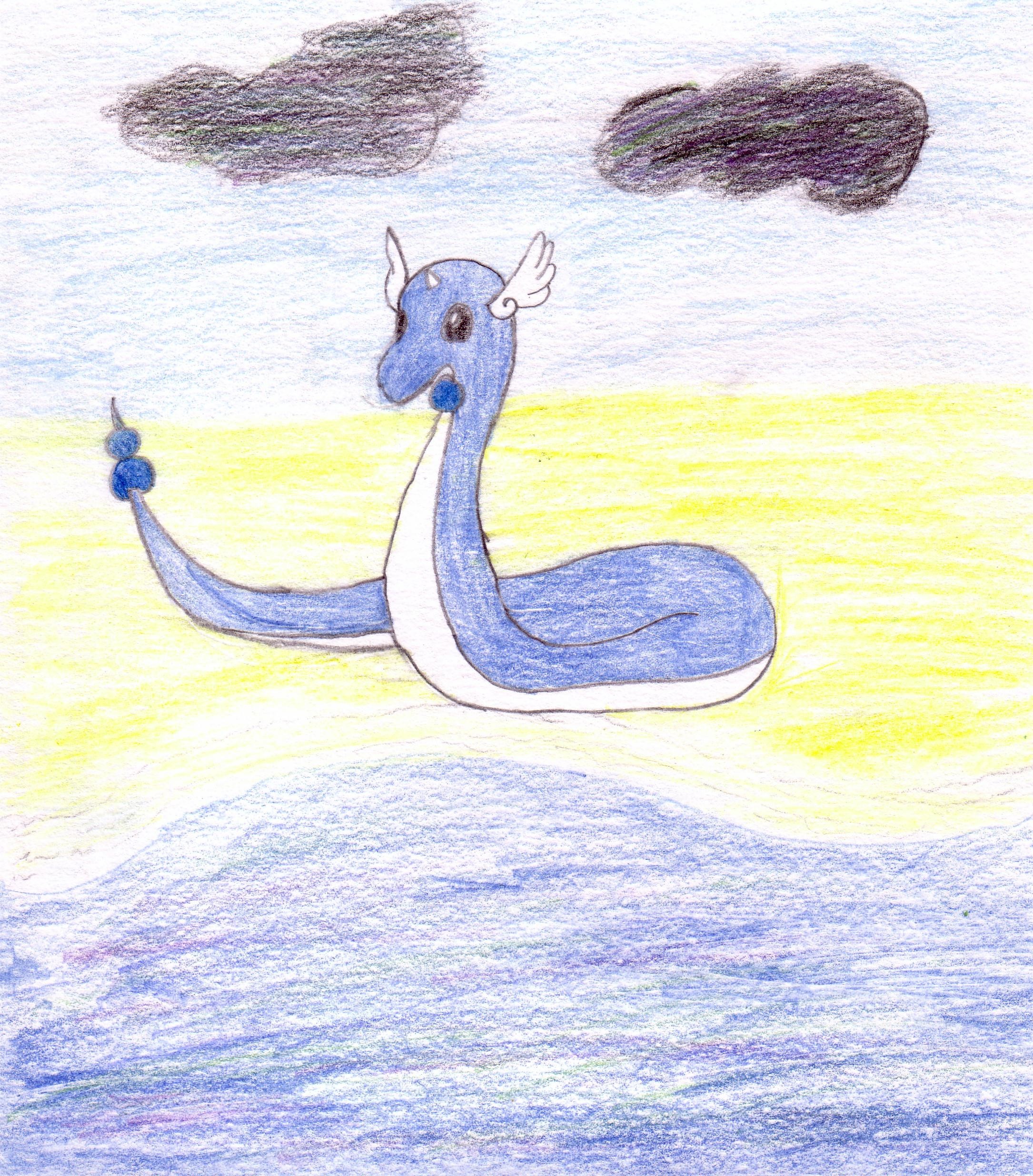 Tajemná Ninetales: Dragonair na pláži