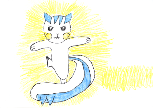 Clamperl: Pachirisu used thunderbolt