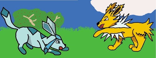 Thief_Tichy: Jolteon a Glaceon