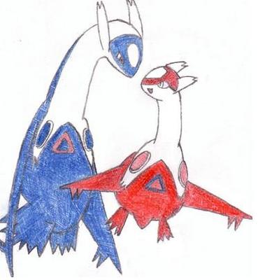 Tajemná Ninetales: Latios &amp; Latias