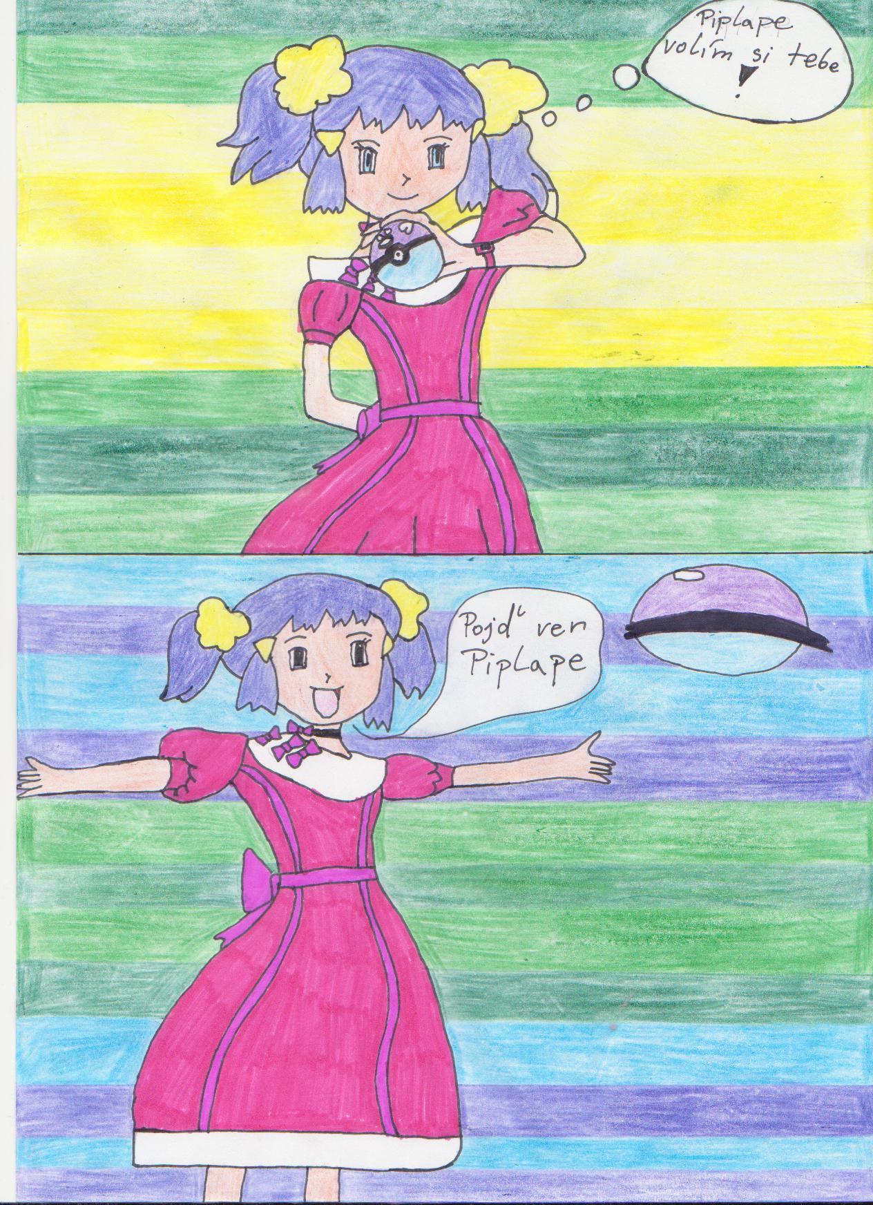 1sisko456: Dawn hází pokéball