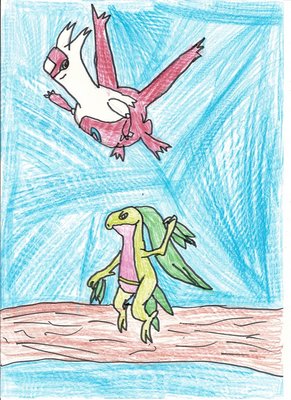Gabi Empy: Latias a Grovile