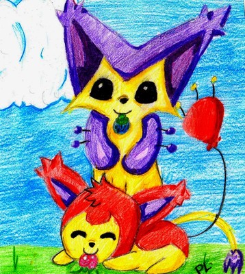 Poké-Lady: ♥Skitty a Delcatty♥
