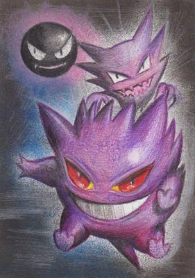 Charizardman: Gengar,haunter a gastly