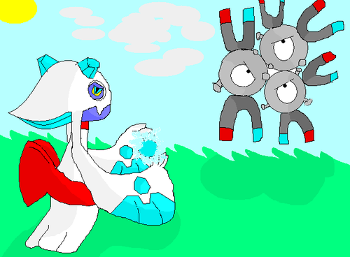 UmbreonAlex0011: Froslass Vs. Magneton
