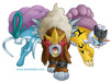 Suicune Wolf: Suicune, Entei, Raikou &amp; Missingo