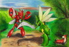 Charizardman: Scyther and scizor