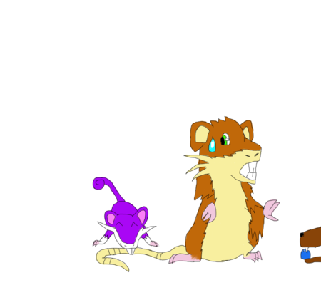 UmbreonAlex0011: Ratatta a jeho táta Racitate