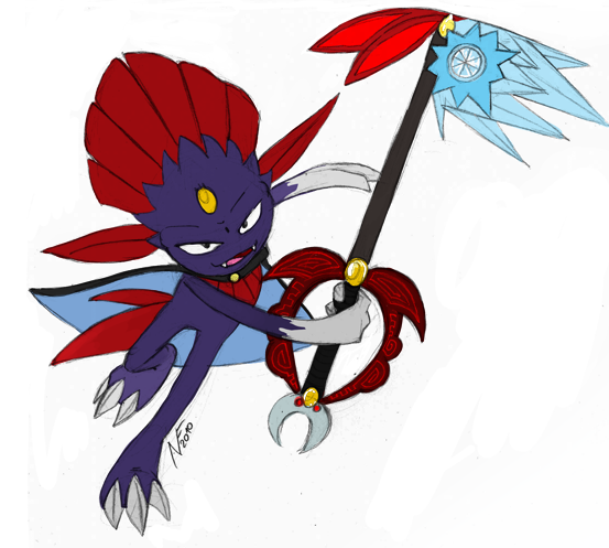 Mightyena Yena: Weavile s Keybladem