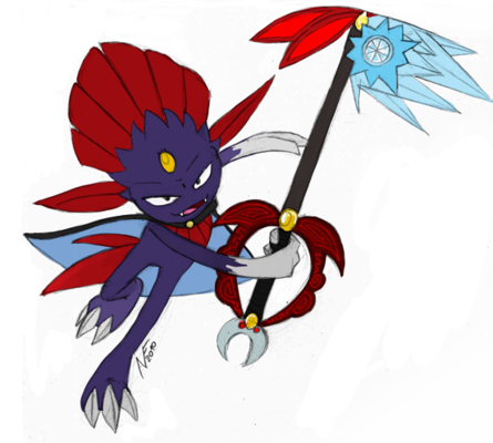 Mightyena Yena: Weavile s Keybladem