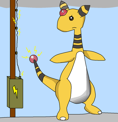 Darkrai007: Ampharos :-)