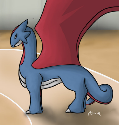 FireAnne: Salamence the dragon