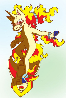 Mightyena Yena: Rapidash Rider