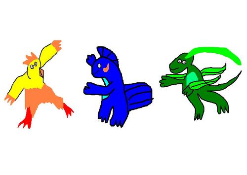 Nidoking: Combusken, Grovyle a Marshtomp