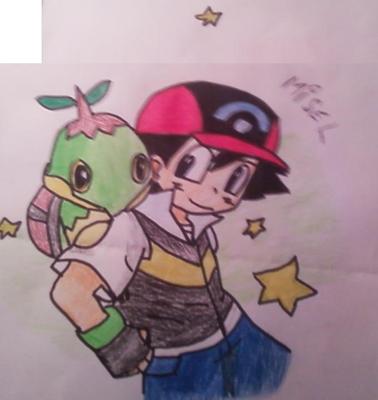 Misel: Ash and Turtwig