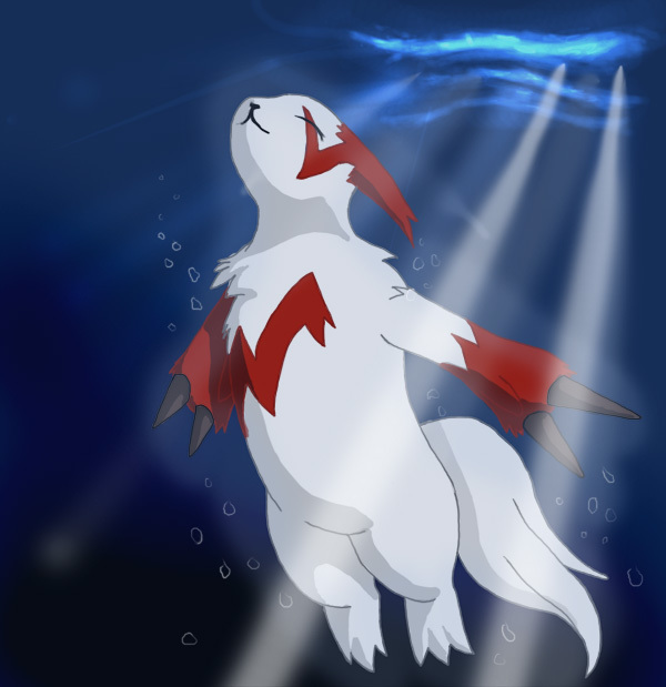 Kashua: Zangoose ve vodě