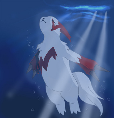 Kashua: Zangoose ve vodě-edit