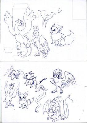 Pan Smeargle: Sketche od Kyuu