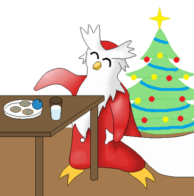 Voltorb: Delibird a cukroví - WIP