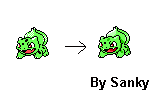 Sanky: Bulbasaur Recolor