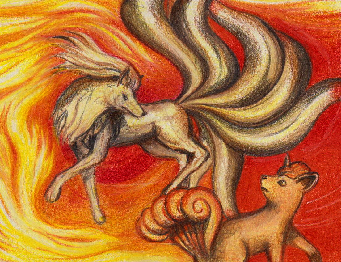 Charizardman: Vulpix and Ninetales