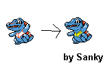 Sanky: Recolor totodila