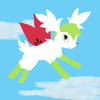 Clockwork: Shaymin in the sky