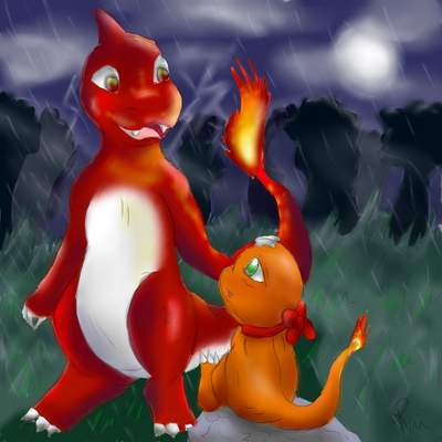 Raichátko: CHARMANDER &amp; CHARMELEON